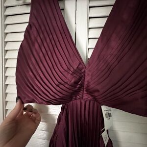 Abercrombie & Fitch Plum Backless Dress